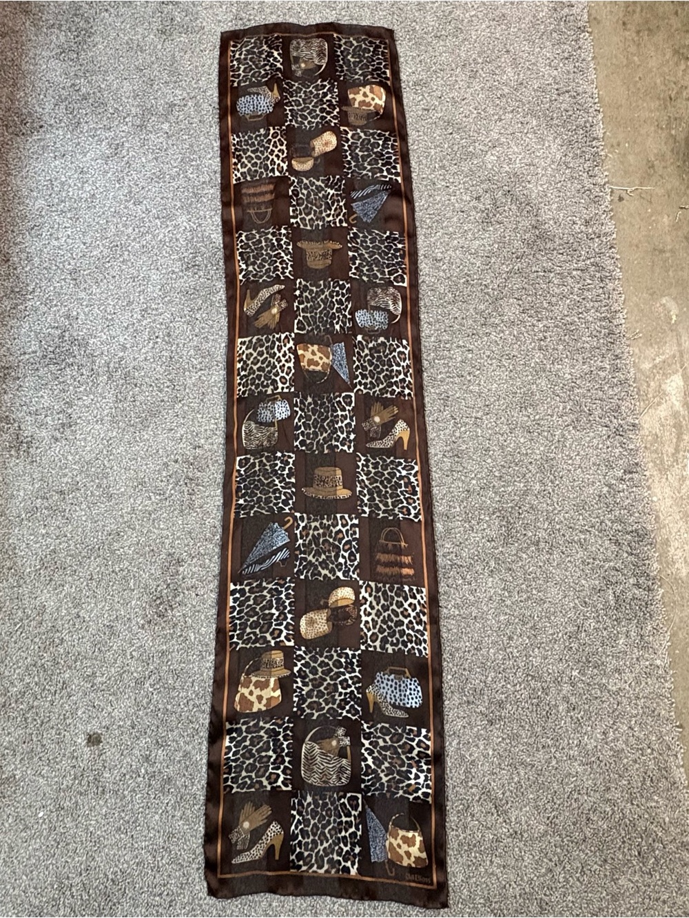 Bill Blass scarf.